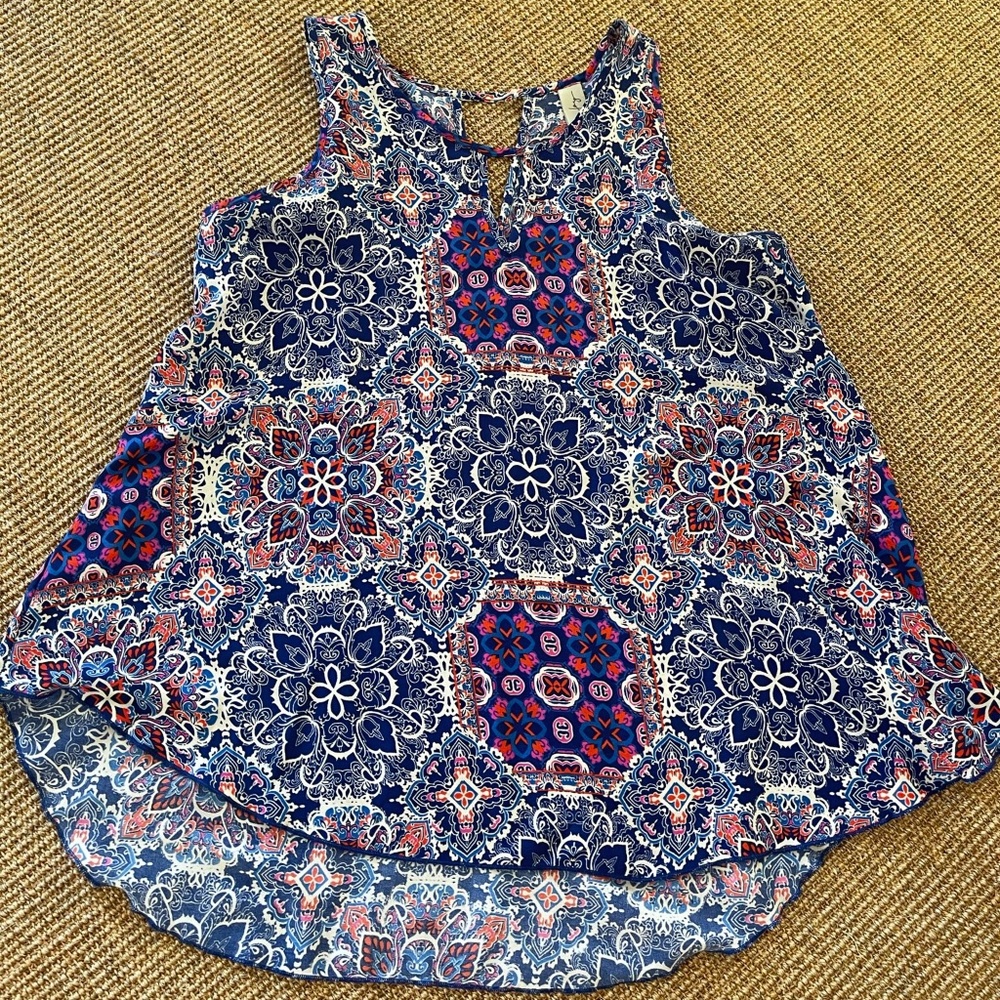 Allison Joy/ Size M/printed blouse